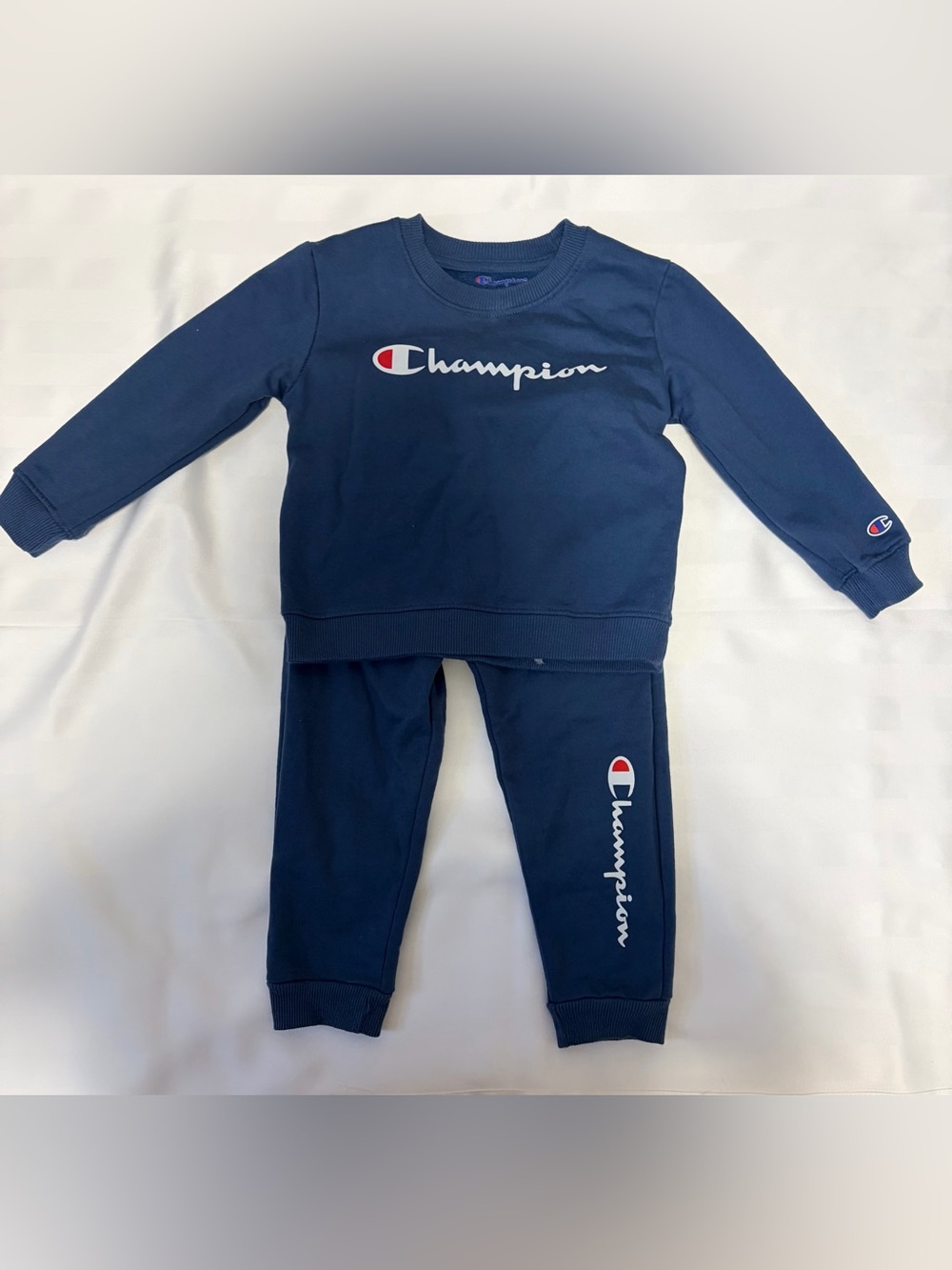 Champion Kids Navy Sweatshirt and Joggers Set